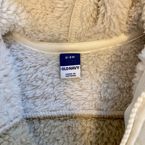 NEVER WORN HOODED SHERPA ONE-PIECE - Picture 4 of 7